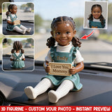Custom Any Photo - Drive Safe - Personalized Family Premium 3D Figurine