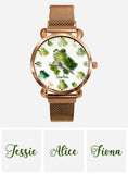 Just A Girl Who Loves Frogs - Personalized Frog Women Hand Watch