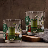 Golf is A Good Walk Spoiled - Personalized Golf Whiskey Glass