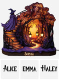 Beautiful Witch - Personalized Witch Acrylic LED Night Light