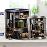 Love Camping - Personalized Camping Accent Mug & Coaster