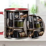Love Camping - Personalized Camping Accent Mug & Coaster