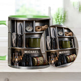 Love Camping - Personalized Camping Accent Mug & Coaster