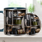 Love Camping - Personalized Camping Accent Mug & Coaster