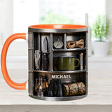 Love Camping - Personalized Camping Accent Mug & Coaster