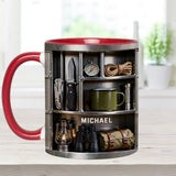 Love Camping - Personalized Camping Accent Mug & Coaster