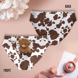 Cute Cows - Personalized Highland Cow Women Briefs & Men Boxer Briefs