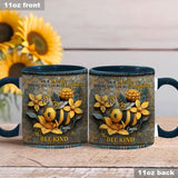In A World Where You Can Be Anything Be Kind - Personalized Hippie Accent Mug