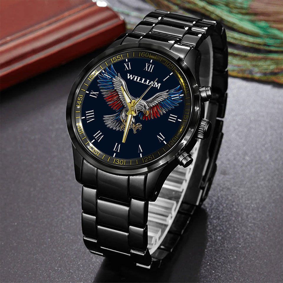 Freedom Strong Eagle - Personalized Independence Day/ 4th of July Hand Watch