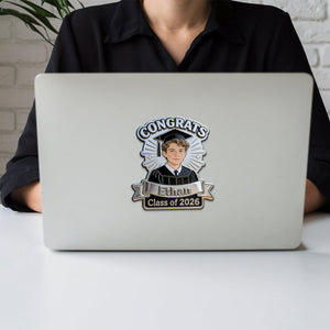 Class Of 2026 - Personalized Graduation Magnet