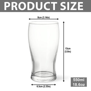 Happy Retirement - Personalized Retired Beer Pint