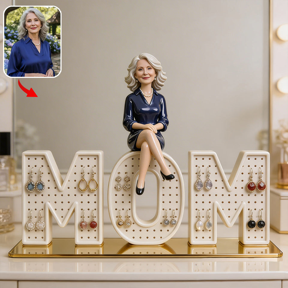 Timeless Beauty - Perfect Mother's Day Gift - Personalized Mother Jewelry Holder