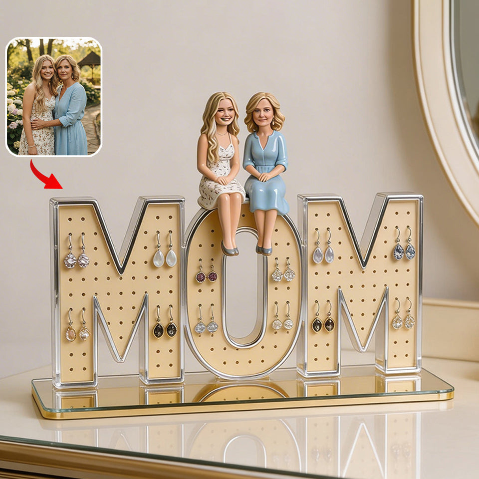 Timeless Beauty - Perfect Mother's Day Gift - Personalized Mother Jewelry Holder