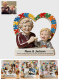 Autism Kid - Personalized Autism Awareness Custom Shaped Acrylic Plaque