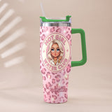 Hot Girl Water's Club, Gift for Women - Personalized Self love Tumbler With Plush Charm