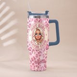 Hot Girl Water's Club, Gift for Women - Personalized Self love Tumbler With Plush Charm