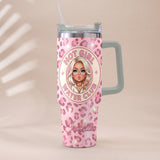 Hot Girl Water's Club, Gift for Women - Personalized Self love Tumbler With Plush Charm