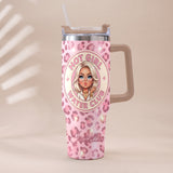 Hot Girl Water's Club, Gift for Women - Personalized Self love Tumbler With Plush Charm
