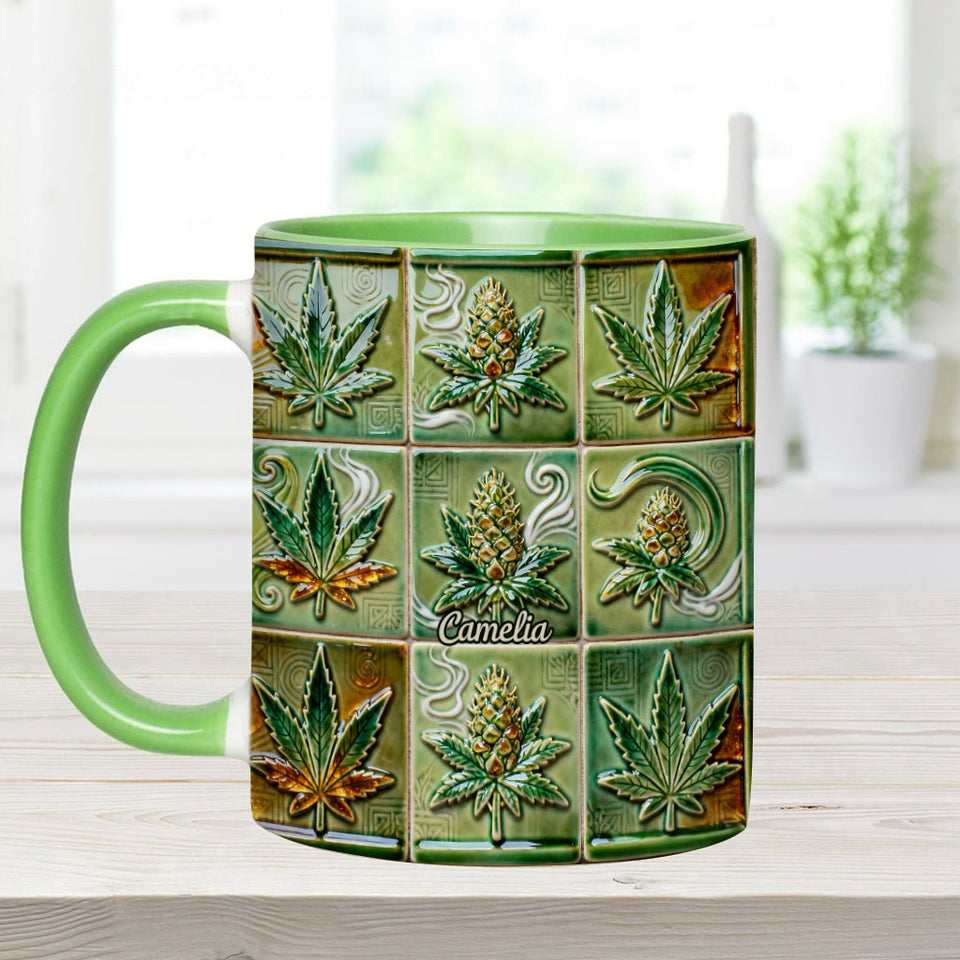 It's 420 Somewhere - Personalized Weed Accent Mug