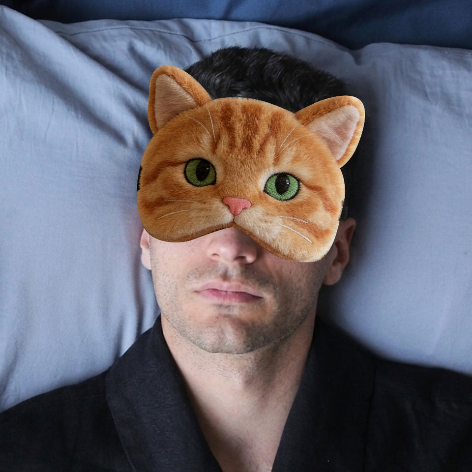 Happy Hours - Personalized Cat Cooling Sleep Mask
