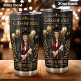 Any Photo Graduation Gift - Personalized Graduation Tumbler