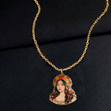 Cinco de Mayo Fiesta - Personalized Cinco de Mayo Pendant Necklace & Earrings Set