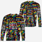 Human Rights Are Not Optional - Personalized LGBT Support All Over Shirt