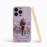 Custom Any Photo - Personalized Mother 3D Embossed Leather Phone Case