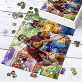 Love Family, Home Decor - Personalized Family Jigsaw Puzzle