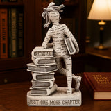 Just One More Chapter - Personalized Book Custom Shaped Wood Plaque