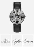Perfect Gift For Sewing Lovers - Personalized Sewing Hand Watch