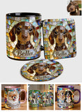 Love Dogs - Personalized Dog Accent Mug & Coaster