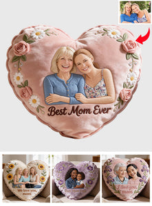 Mother Gift Idea - Personalized Mother Premium Faux Fur Pillow