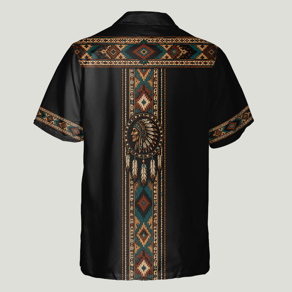 Proud Native - Personalized American Indian Hawaiian Shirt