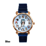 Just A Girl Who Loves Penguins - Personalized Penguin Lover Women Hand Watch