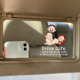 Naughty Naughty - gift for husband, wife - Personalized Decal Die Cut