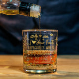 I Love You - Personalized Couple Whiskey Glass