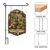 Welcome To My Happy Place - Personalized Gardening Wood Sign With Stake