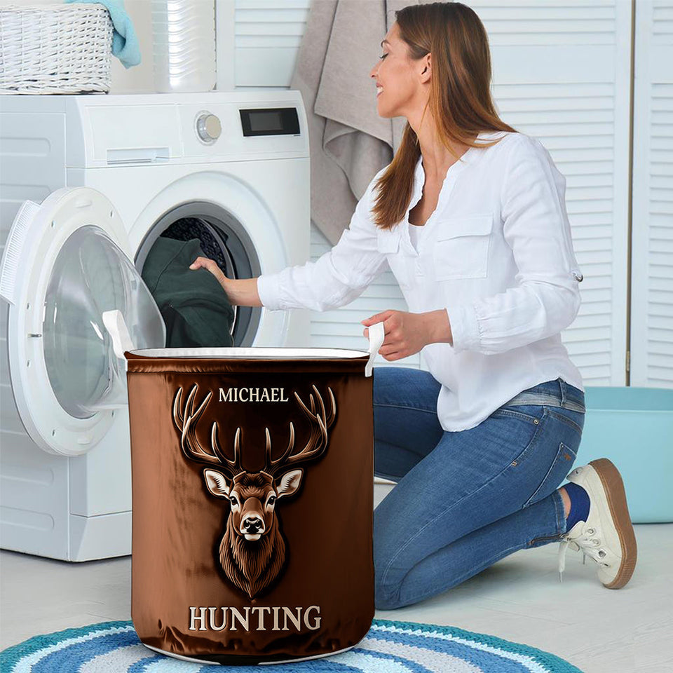 Perfect Gift For Hunting Lovers - Personalized Hunting Storage Basket