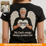 In Loving Memory - Personalized Memorial All Over Shirt