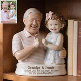 Eternal Bond - Personalized Grandma Custom Shaped Acrylic Plaque
