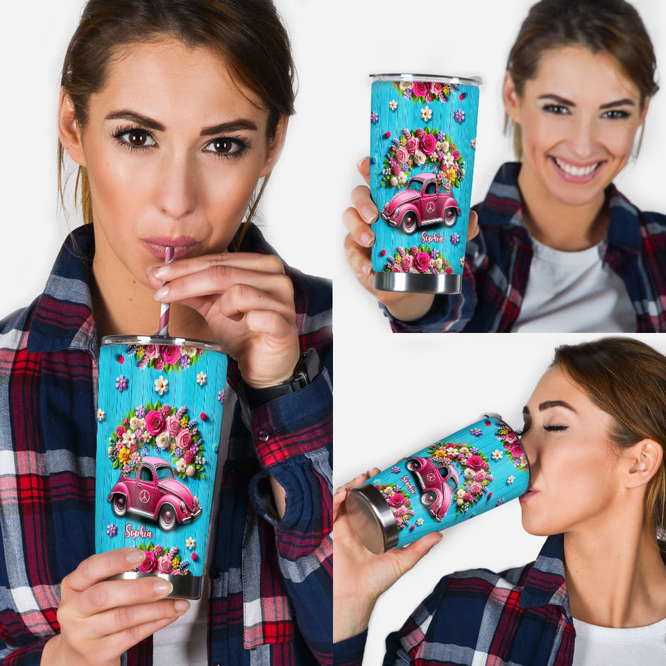 Hippie Soul - Personalized Hippie Tumbler