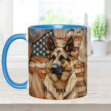 The Strong One - Personalized Dog Accent Mug
