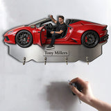 Best Ride - Personalized Car Lover Custom Shaped Hanging Rack