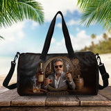 Whiskey And Cigar - Personalized Whisky Duffle Bag