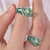 Just A Girl Who Loves Frog - Personalized Frog Signet Ring