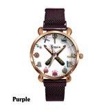 Crochet Time - Personalized Crocheting Women Hand Watch