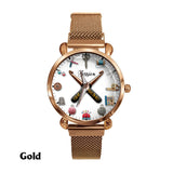 Crochet Time - Personalized Crocheting Women Hand Watch