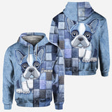 Love French Bulldog - Personalized Dog All Over Shirt