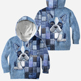 Love French Bulldog - Personalized Dog All Over Shirt